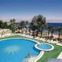 Egypt - Taba, hotelový areál Hilton Taba s bazénom nahlad